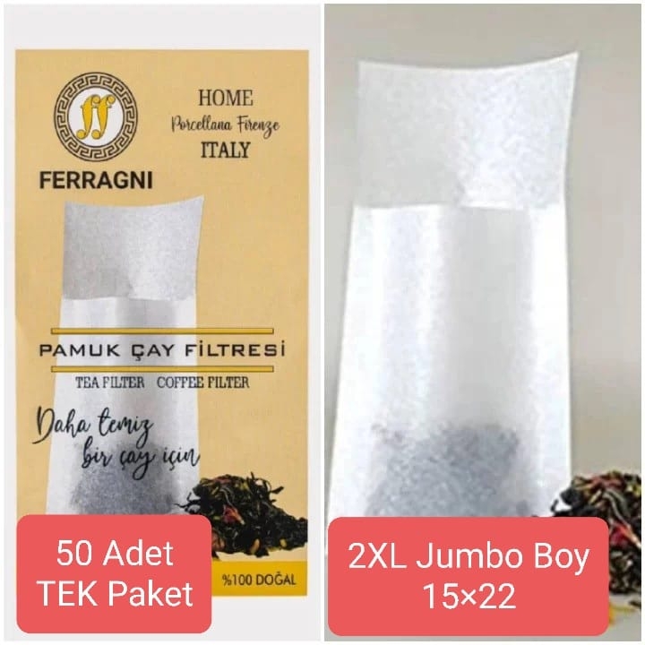 Çay%20Demleme%20Poşeti%20(Çay%20Filtresi)%20%202XL%20%20JUMBO%20BOY%20%20Tek%20Paket%20(50%20Adet)%20